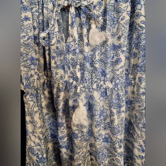 Baby blue summer dress - Picture 3 of 5